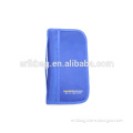 Blue card holder multiple function wallet